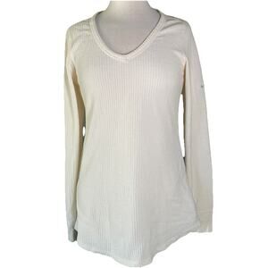 Columbia Women's Pine Peak Tunic Thermal - Chalk Heather (Beige), Size Small
